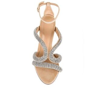 NIB Alexandre Birman Cleo Embellished High Heel Sandals